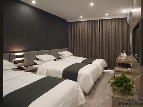 Thank Inn Plus Hotel Hebei Shijiazhuang Yuhua District Of Hebei Normal University Dış mekan fotoğraf